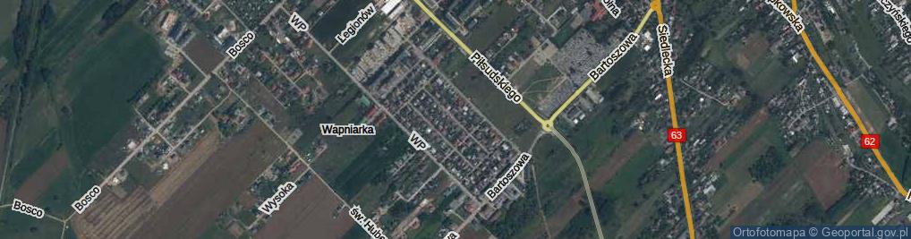 Zdjęcie satelitarne Świtalskiego ul.